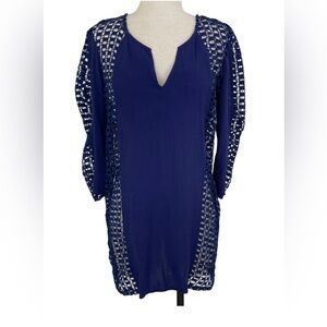 Solitaire swim cover up Size L